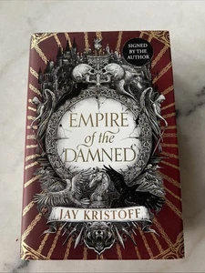 SIGNED Empire of the Damned Jay Kristoff WATERSTONES UK 1st/1st Print Edition - Picture 1 of 13