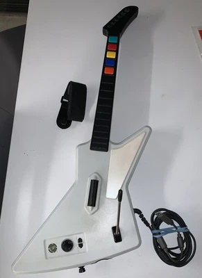 Guitar Hero Xbox 360 X-Plorer Xplorer Wired Controller 95065 RedOctane & Works! - Image 1 of 4