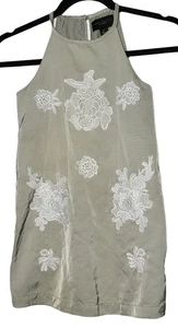 Victoria Beckham Target Girls Sleeveless Dress Size Small Feminine Lace Dainty - Picture 1 of 9