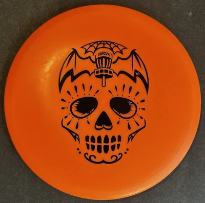Innova Roc Limited Halloween Run Penned Patent Number Disc Golf Midrange - Image 1 of 2