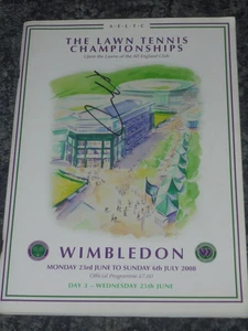 WIMBLEDON PROGRAMME 2008 SIGNED BY ANDY MURRAY - Picture 1 of 1