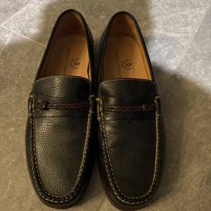 Martin Dingman Montgomery Kiesel schwarz Größe 10,5 M Slipper Halbschuh - Bild 1 von 8