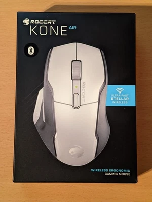 Roccat Kone Air Gaming-Maus - 800 Std Akku, 19.000 DPI, Ergonomisches Design - Bild 1 von 4
