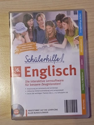 💿 Schülerhilfe ENGLISCH 5. / 6. Klasse CD-ROM Lernhilfe Schüler - Tandem Verlag - Bild 1 von 3