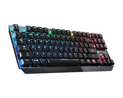 Mechanische MSI Vigor GK50 Low Profile TKL Gaming Tastatur ohne  Nummernblock - Bild 1 von 4
