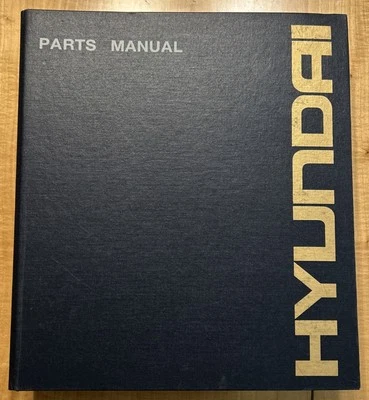 HYUNDAI EXCAVATOR ROBEX 290-3 290LC-3 290NLC-3 Operator’s & Parts Manual Binder - Image 1 of 4
