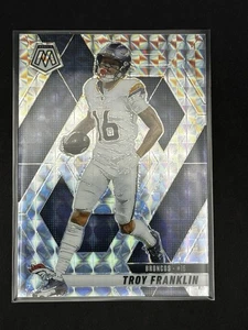 Mosaico Panini 2025 - Troy Franklin # 16 - Silver Mosaic Prizm - Denver Broncos - Imagen 1 de 2