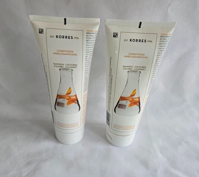 KORRES Girasol + Acondicionador de Té Montaña para Cabello Teñido 200 ml - Paquete de 2 Foto 1 de 4