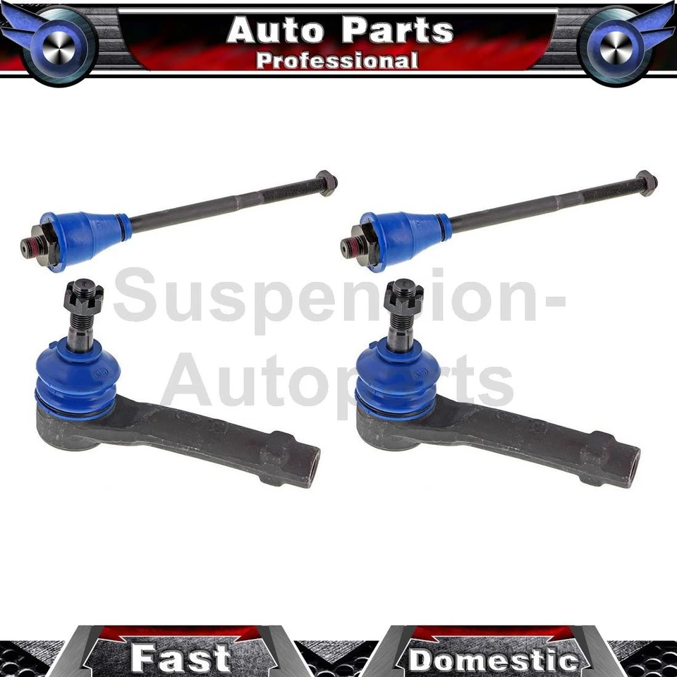 Mevotech Front Inner,Outer Steering Tie Rod Ends Fits 2000 2001 Chevrolet Tahoe - Image 1 of 4