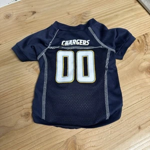 NFL Los Angeles Chargers Dog Jersey Size M Pet Apparel Hunter Brand Blue 00 - Picture 1 of 3