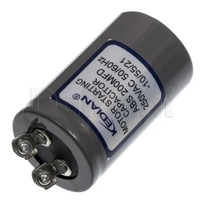 KEDIAN Japanese Spec 200MDF 250VAC Motor Start Capacitor CD60 ABS 200uF 40X80 10/55/21
