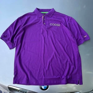 Purple Coogi polo shirt with embroidered logo polo - Picture 1 of 8