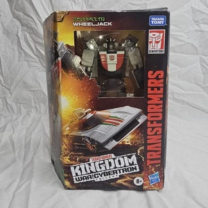 2021 Hasbro Transformers Kingdom War For Cybertron Wheeljack Figur Box beschädigt - Bild 1 von 5