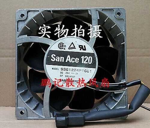 1pcs  SANACE120 9SG1224P1G01 24V 2A 12038 aluminum frame fan - Image 1 of 1