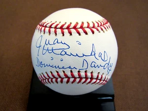 JUAN MARICHAL DOMINICAN DANDY SF GIANTS HOF SIGNED AUTO OML BASEBALL JSA BEAUTY - Picture 1 of 3