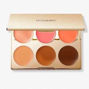 Iconic London Multi-Use Cream Blush, Bronze and Highlight Palette, NIB! - Picture 1 of 5
