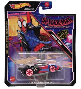 Hot Wheels Marvel Spider-Punk Spider-verse Character Car 2023 Release Spiderman - Picture 1 of 2