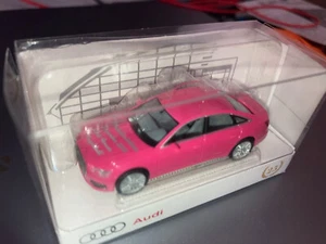 25. Audi Modellautobörse Ingolstadt 2018, A6 Limousine, pink, limitiert, OVP - Bild 1 von 3