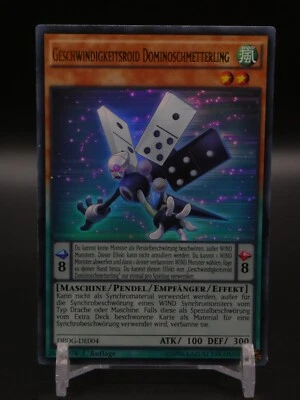YUGIOH! Geschwindigkeitsroid Dominoschmetterling DPDG DE004/ Ultra Rare/ NM/ 1st - Bild 1 von 2