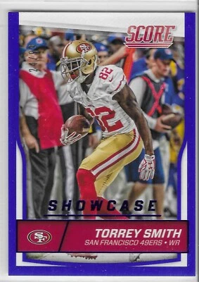 2016 Panini Score Torrey Smith Showcase 24/99 - Image 1 of 2