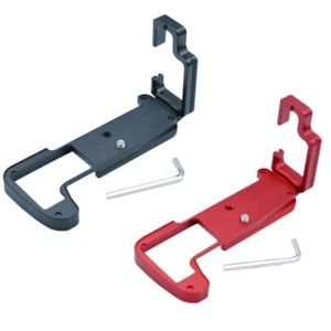 Alu L Plate Bracket Holder Hand Grip for Olympus OM-D EM1II E-M1II EM1III Tripod - Picture 1 of 15
