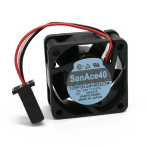 1 pieza nuevo ventilador de refrigeración inversor SANYO 109P0424H6D22 para Fanuc DC24V 0.07A 3 pines - Imagen 1 de 2