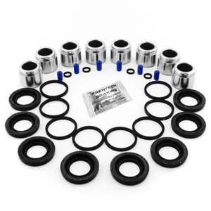 For BMW 1602 1602-2 1802 1969-1977 2x Front Caliper Repair Kits & Pistons (34mm) - Picture 1 of 8