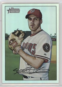 2007 Bowman Heritage Rainbow Foil Shawn Hill #5