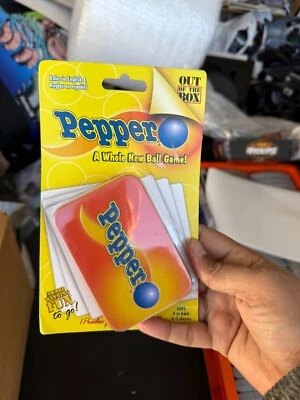 Pepper card game Out of the box Sealed cards A whole new ball game quick play - Image 1 of 2