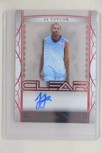 JJ Taylor - 2023 Leaf Trinity Basketball Clear Autograph #2/5 - Picture 1 of 2