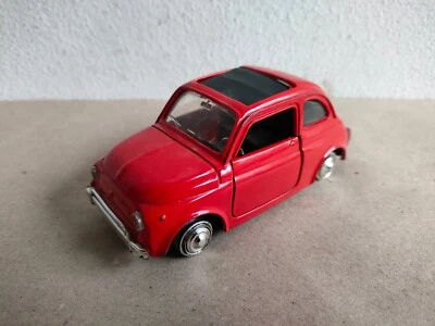 Polistil FIAT 500 L S599 Rossa Scala 1:25 Made in Italy Vintage 1980's - Immagine 1 di 4