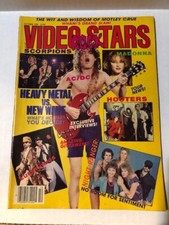 Heavy Metal Video Rock Stars Magazine October 1985!