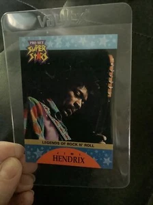 1991 PRO SET SUPER STARS MUSICARDS PROMO CARD JIMI HENDRIX #4! - Picture 1 of 6