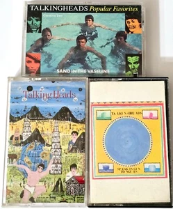 TALKING HEADS 3 TAPE CASSETTE LOT LITTLE CREATURES SPEAKING IN TONGUES NEW WAVE - Picture 1 of 24