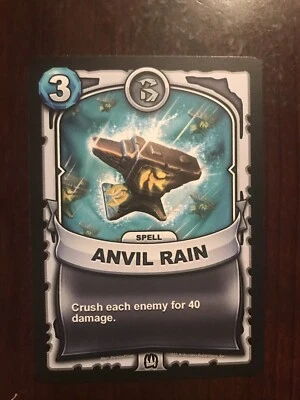 2016 Skylanders Battlecast - Anvil Rain (Spell) - Common - Image 1 of 2