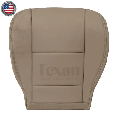 2000, 2001, 2002, 2003, 2004 Toyota Tundra Driver Bottom Leather Seat Cover Tan - Image 1 of 4