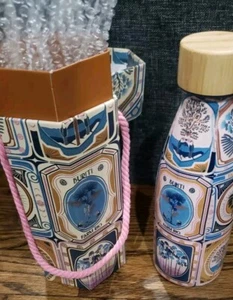 NWB Farm Rio Stay Fresh Reusable Water Bottle Stainless Steel Palm Tree Buriti - Picture 1 of 5