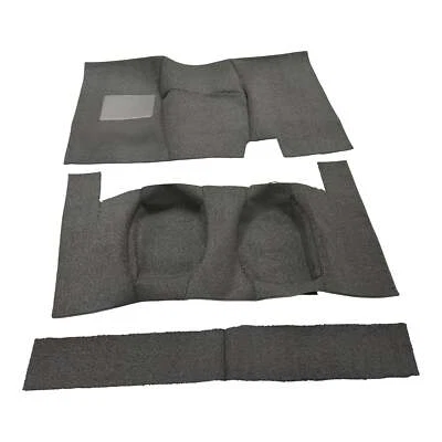 Studebaker President Carpet Kit 1956-56 2Dr Sedan Black Grey Tan Plush Cutpile - Image 1 of 4