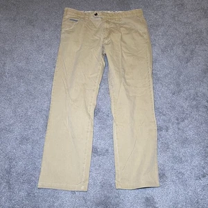 Meyer New York Men's Chino Trouser Mustard W4 L22 Straight Leg VGC - Picture 1 of 13