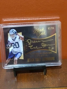 2015 Panini Black Gold Darren McFadden Gold Auto /99 Cowboys #BGA-DM - Picture 1 of 4