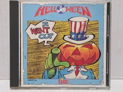 I Want Out - Live by Helloween (CD, 1989, RCA) VG Condition - Image 1 of 2