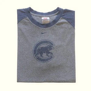 CAMISETA NIKE MLB CHICAGO CUBS BÉISBOL DE COLECCIÓN Y2K AÑOS 90 ALGODÓN GRÁFICO RETRO TALLA XL - Imagen 1 de 8