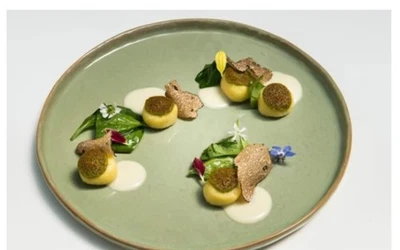 DELICIOUS LUXURY GNOCCHI WITH HERBS ,GARLIC SAUCE & BLACK TRUGFFLE ( KOSHER ALSO - Image 1 of 4