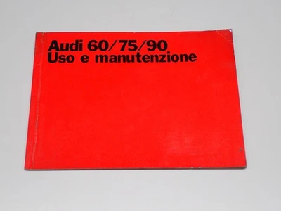 AUDI 60/75/90 LIBRETTO USO E MANUTENZIONE 1969 - Immagine 1 di 4
