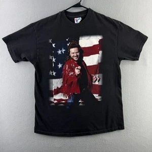Camisa Travis Tritt De Colección Para Hombres Grande Negra Música Country Puntada Única Años 90 EE. UU. - Imagen 1 de 14
