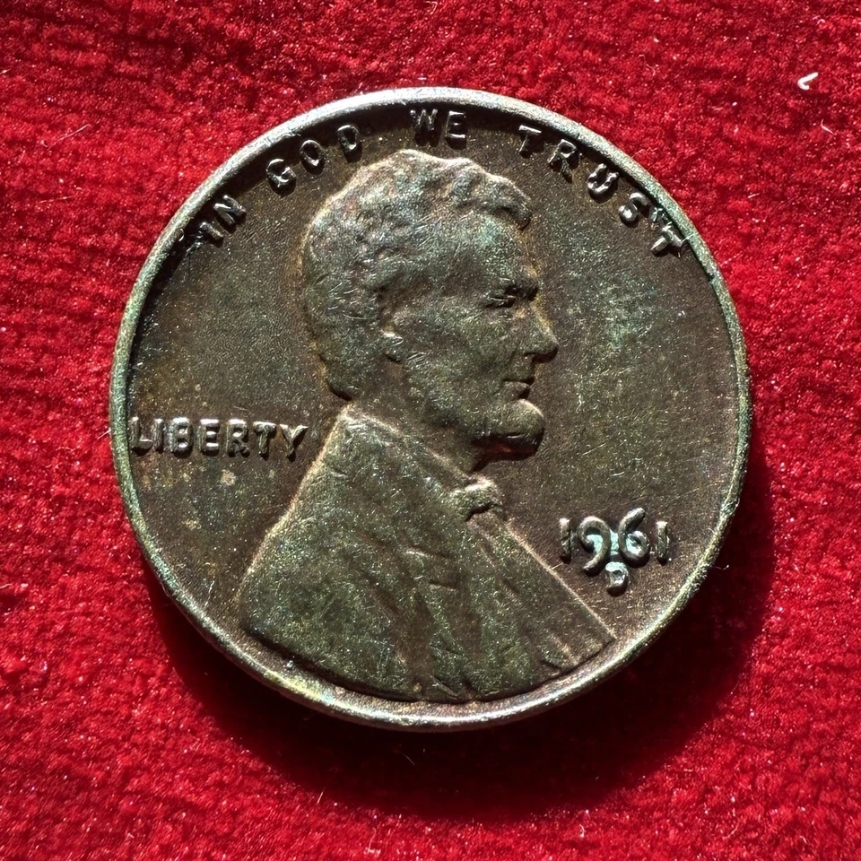 Centavo Lincoln Memorial 1961-D Foto 1 de 2