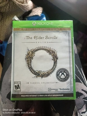 The Elder Scrolls Online: Tamriel Unlimited (Microsoft Xbox One, 2015) Sealed - Image 1 of 4