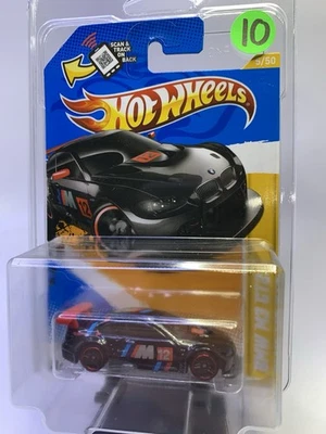 BMW M3 GT2 2012 negro serie M 5/50 escaneo y pista Hot Wheels Foto 1 de 4
