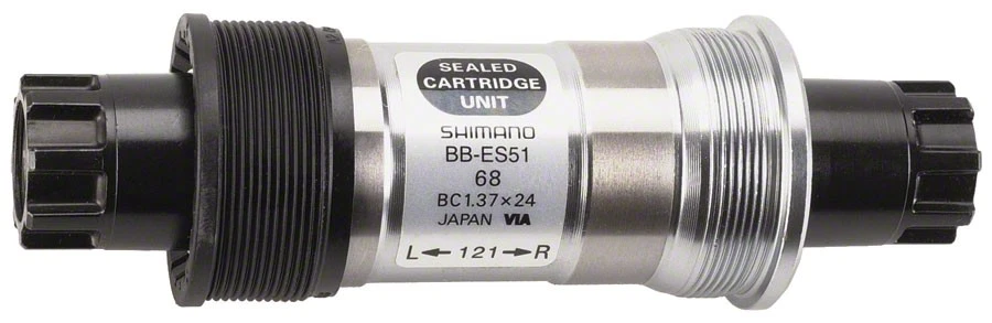 Shimano BB-ES51 Octalink V2 Bottom Bracket | BSA 68x121mm Spindle for Cruiser & - Image 1 of 1