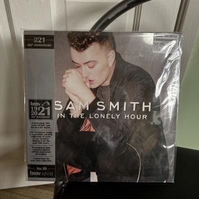 Sam Smith In The Lonely Hour HMV Limited Edition Silver Vinyl LP Sealed - Image 1 of 4